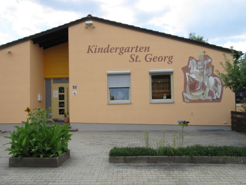 Eingangsbereich Kindergarten St. Georg